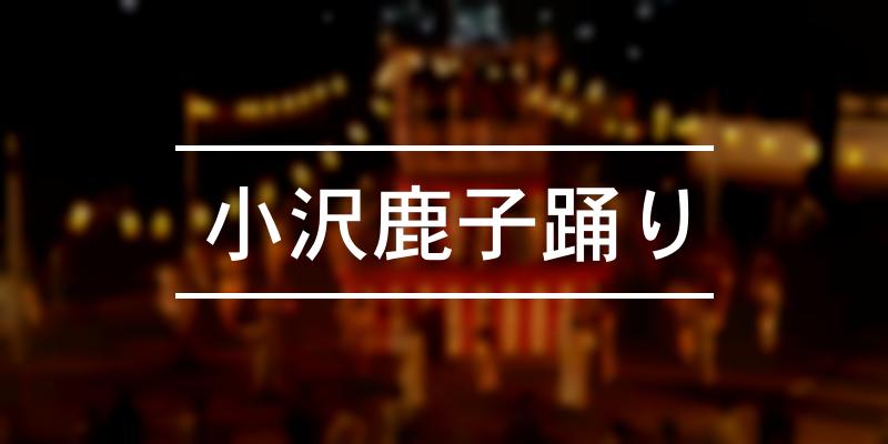 小沢鹿子踊り 2023年 [祭の日]